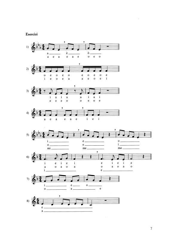 Lo Studio Del Canto - klavír a zpěv